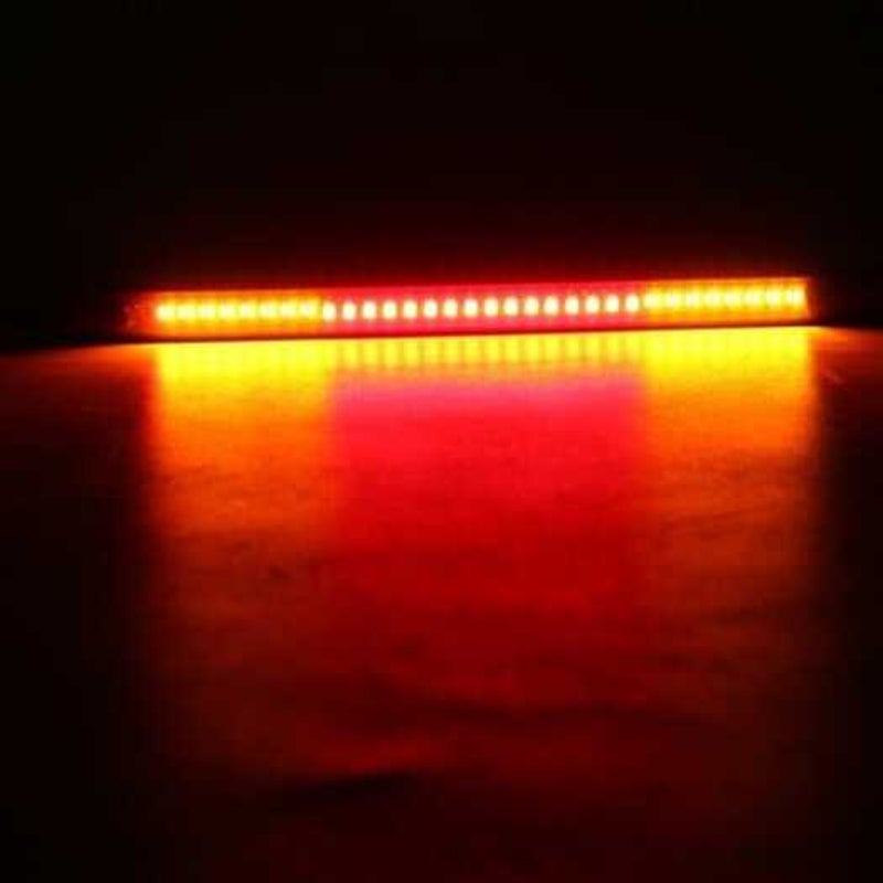 Flexible 48 Led Smd 2835 3014 Motorcycle Rear Tail Brake Stop Turn Signal Light Strip Universal