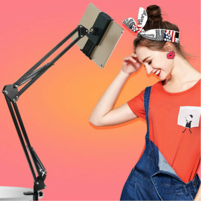 Flexible Lazy Long Arm Rotating Phone Holder Tablet Stand