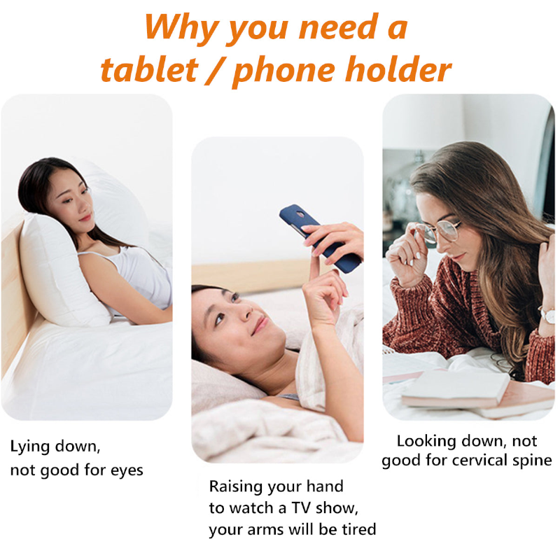 Flexible Lazy Long Arm Rotating Phone Holder Tablet Stand