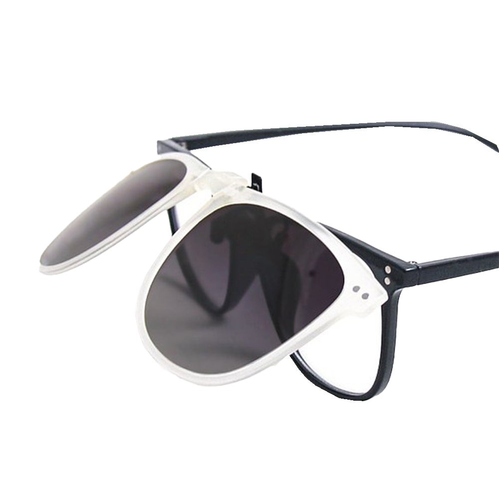 Flip Up Sunglass Clips Clip-On Sunglasses Polarized Flip-Up Glasses For Men And Women