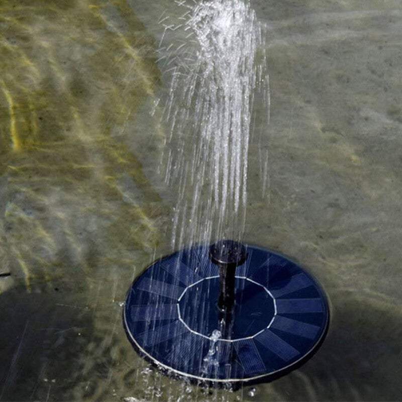 Water Features Fountains Submersible Floating Solar Pump Kit