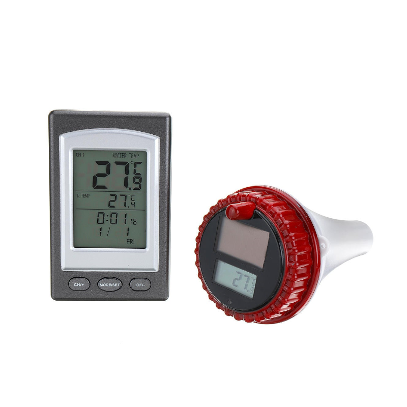 Float Solar Sensor Pool Thermometer Wireless Swimming Water Temperature Receiver