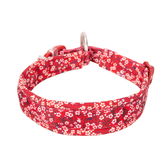 Floral Collar Poppy Red S