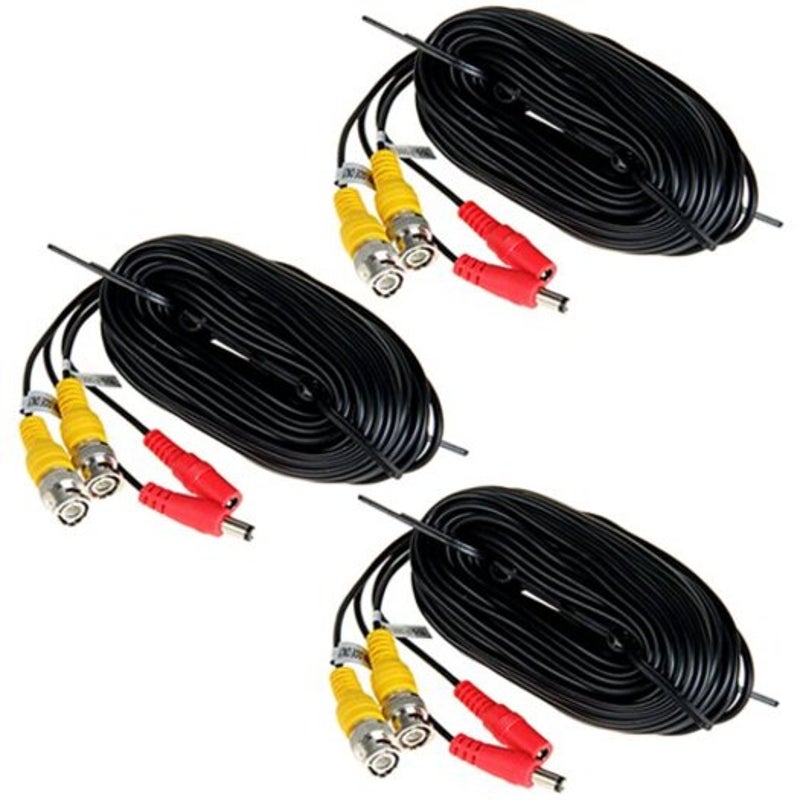 20M Cctv Security Camera Dvr Recorder Video Dc Power Bnc Cable For Surveillance System