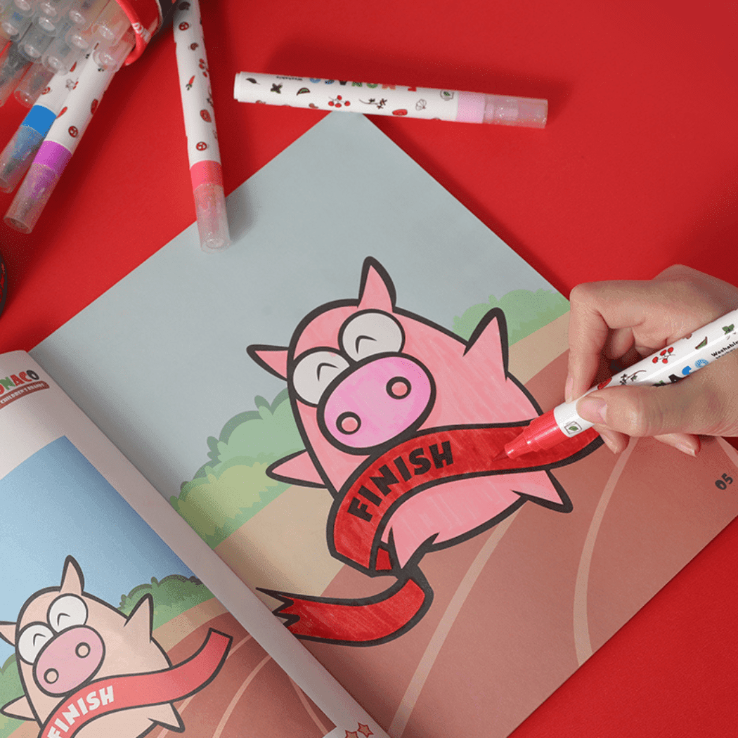1 Sets of Flower Monaco 1 Sets Of Colouring Book Outdoor Activity