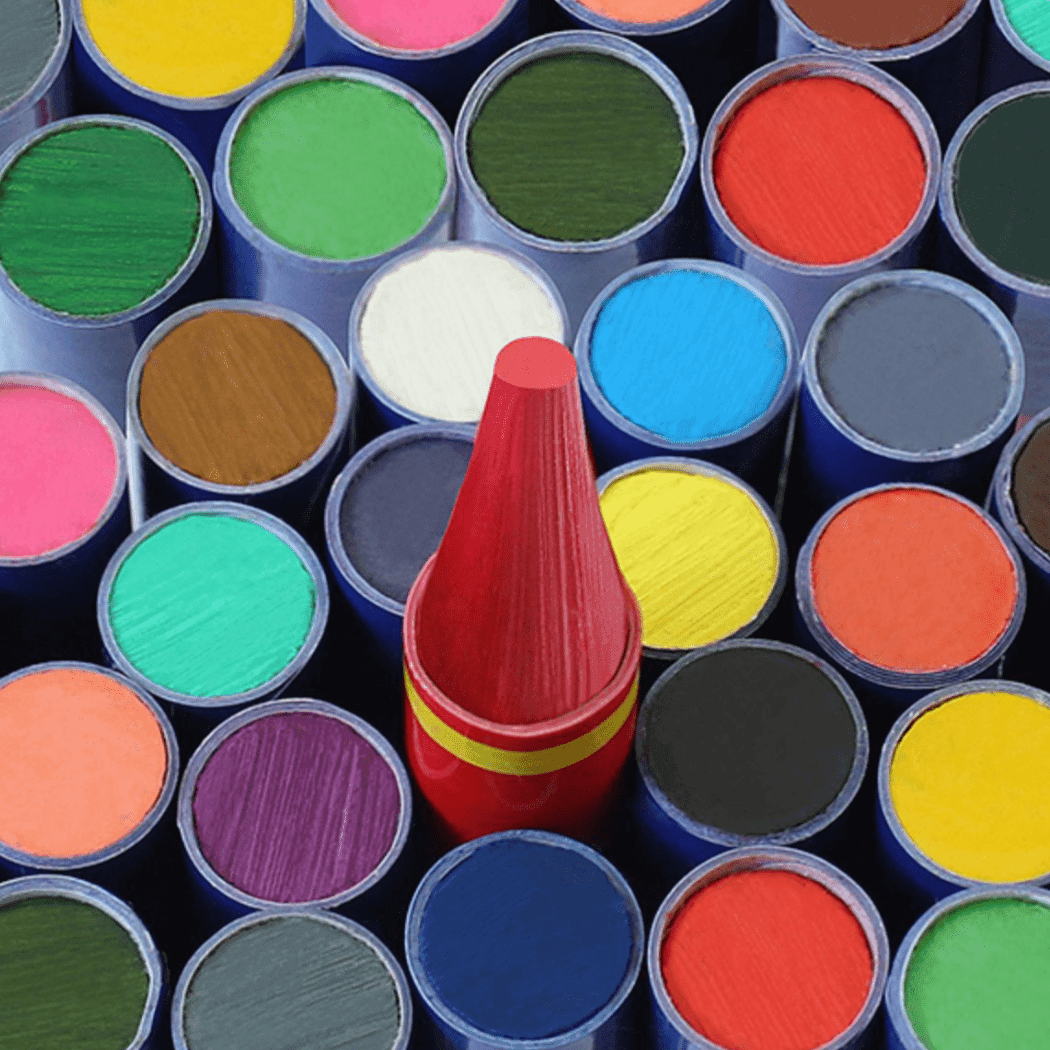 Flower Monaco Fancy Colour Pencils Wood Free)