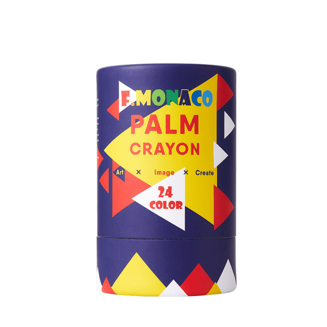 Flower Monaco Palmy Crayons 24 Colour