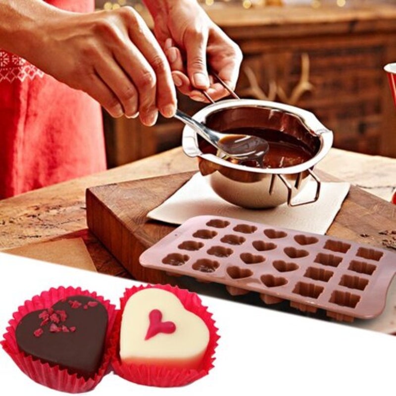 Flower Shaped Soft Silicone Mould For Ice Jelly Chocolate Coffee