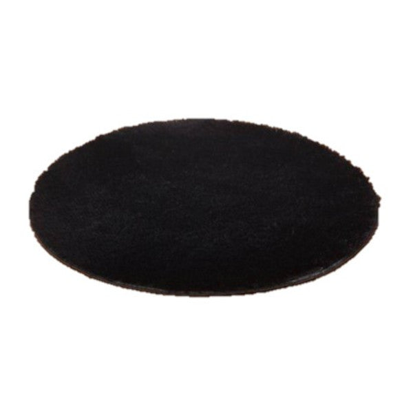 Black Fluffy Faux Fur Round Rug Kids Room Plush Shaggy Rugs