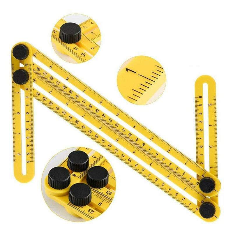 Rulers Foldable Multi Angle Measuring Multifunctional