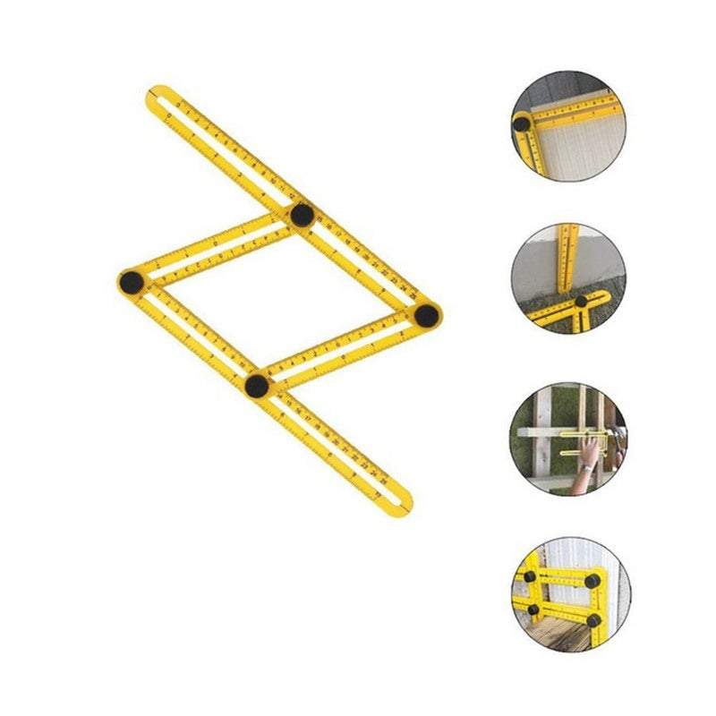 Rulers Foldable Multi Angle Measuring Multifunctional