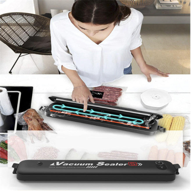 Food Vacuum Packaging Machine Household Automatic Sealing Portable Kitchen Fresh Keeping