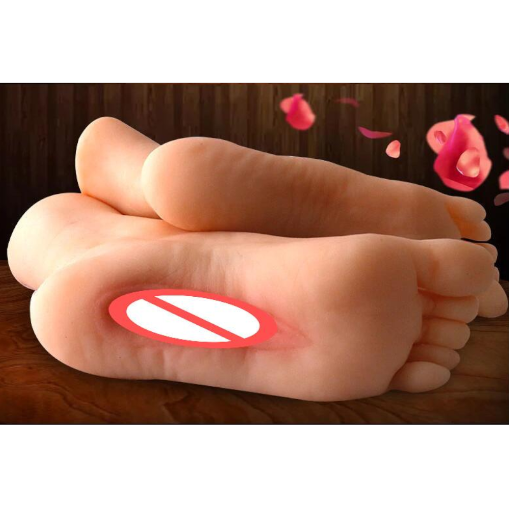Foot Fetish Male Masturbators Super Realistic Artificial Feet Vagina Pocket Pussy