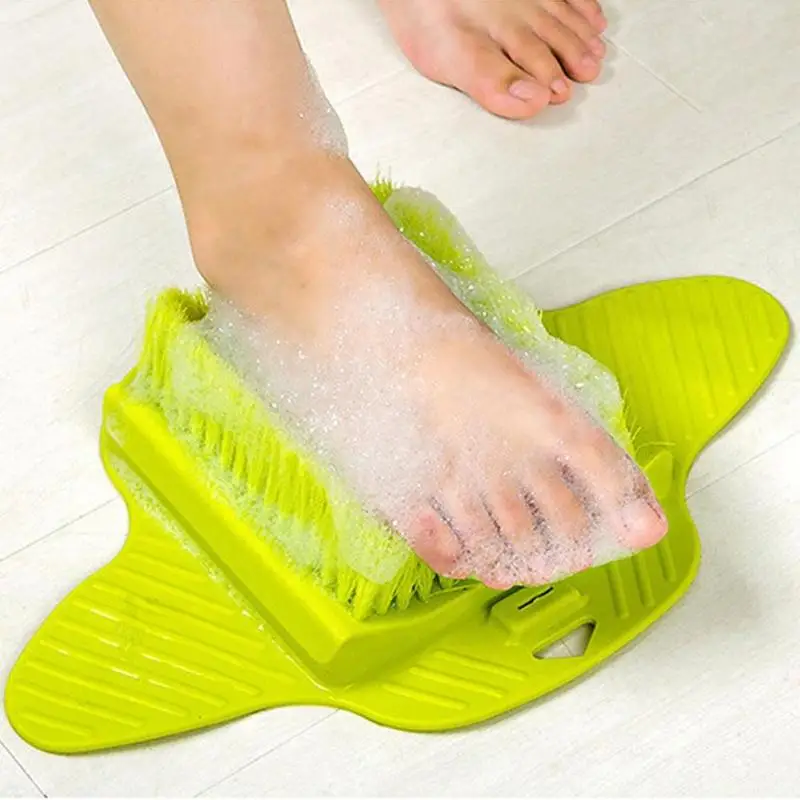 Foot Scrub Massage For Bath Shower Adult Brush Remove Feet Dead Skin Cleaning