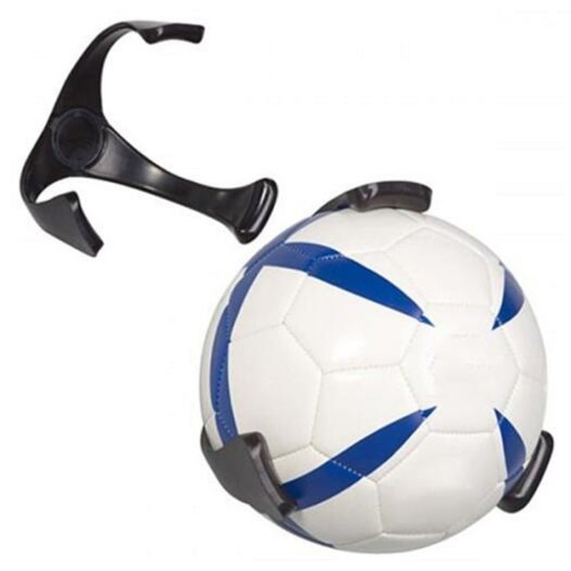 Football Basketball Claw Ball Display Wall Rack Holder Black