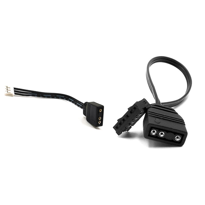 For Coolmoon Fan Controller Adapter Cable Small 4Pin6pin To 5V Argb 3Pin Converter Cord