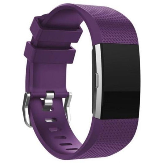 For Fitbit Charge 2 Silicone Watch Bands Bracelet Smart Wristbands Purple