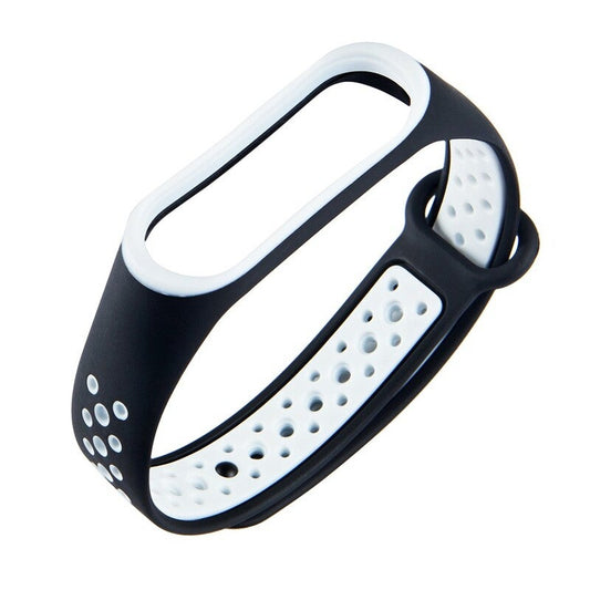 For Xiaomi Mi Band 4 Strap Bracelet Sports Wrist Colorful Wristband Replacement Smart Accessories Black White