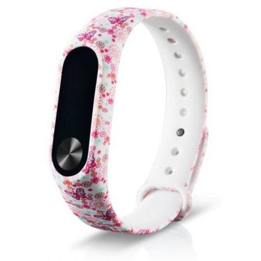 For Xiaomi Miband 2Replacement Bracelet Colorful Strap Wristband Pink