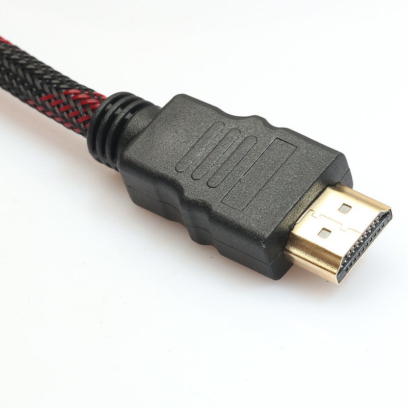Full Hd 1080P Hdmi Male To 15 Pin Vga Connector Adapter Converter Cable For Hdtv Hddb15 1.5M