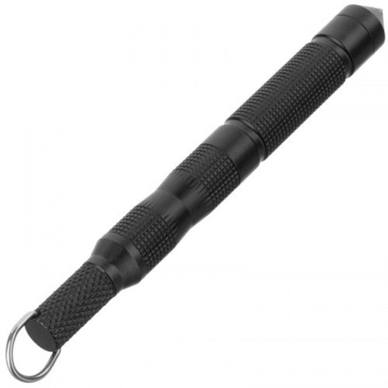 F1 Outdoor Fully Waterproof Aluminum Alloy Flint Black