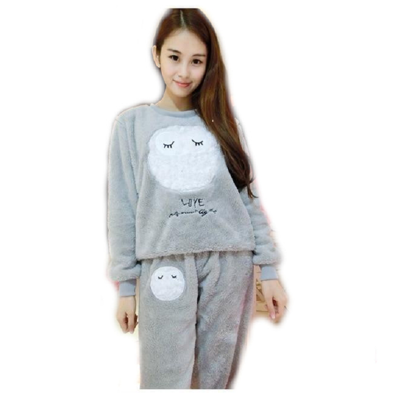 1 Sets of Hod Health & Home Fuzzy Flannel Pajama Sets