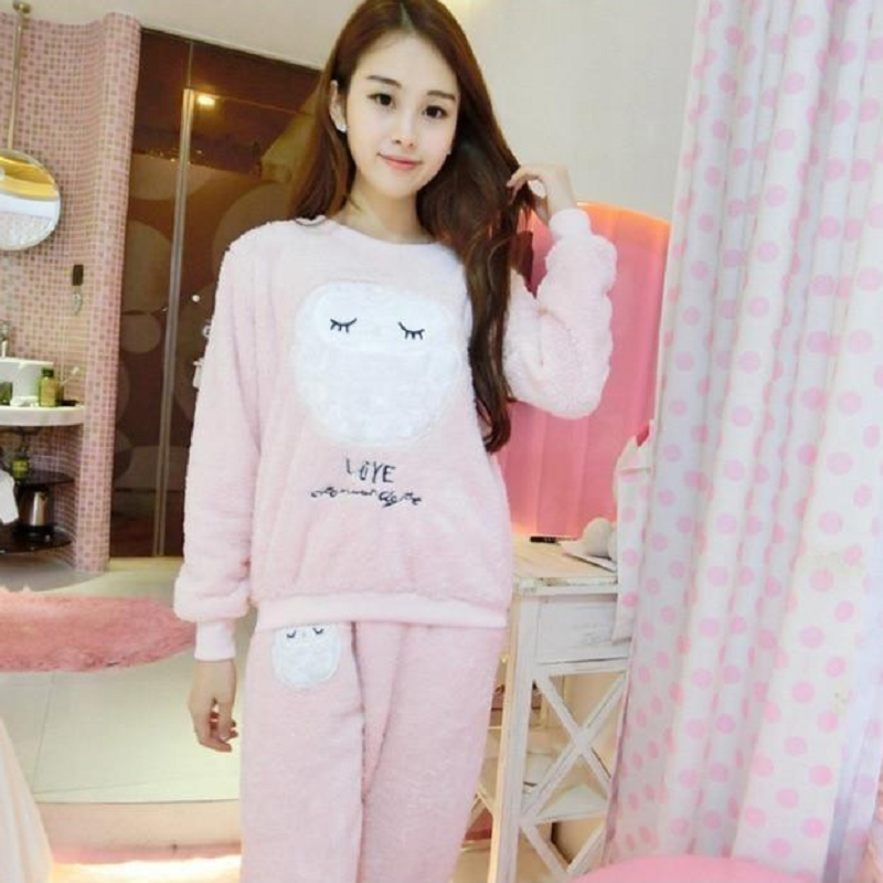 1 Sets of Hod Health & Home Fuzzy Flannel Pajama Sets