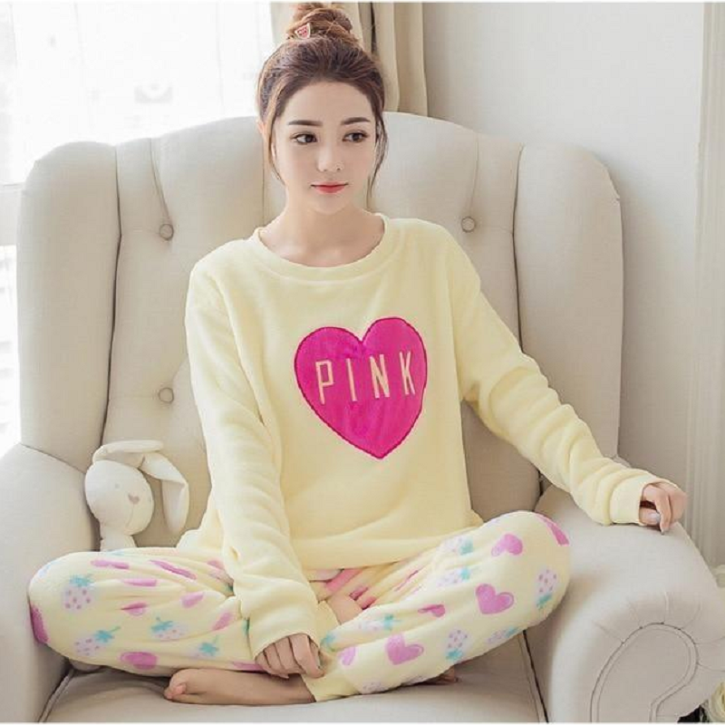 1 Sets of Hod Health & Home Fuzzy Flannel Pajama Sets