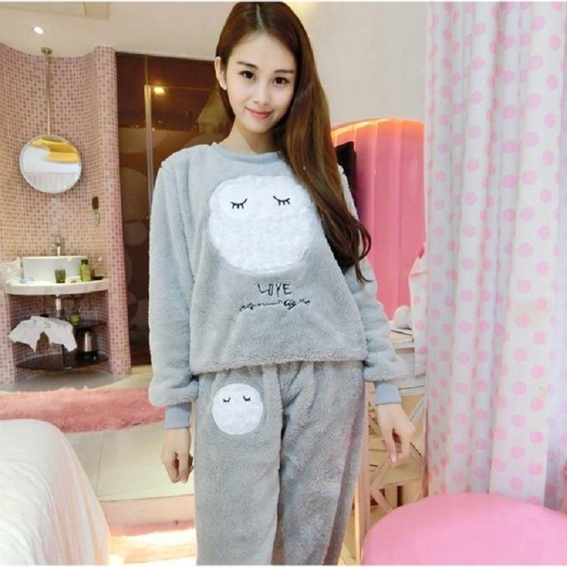 1 Sets of Hod Health & Home Fuzzy Flannel Pajama Sets