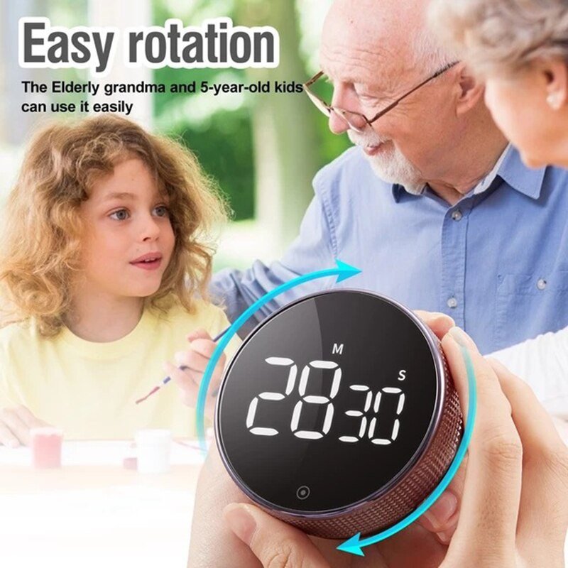 Digital Magnetic Smart Timer Productivity Stopwatch Office
