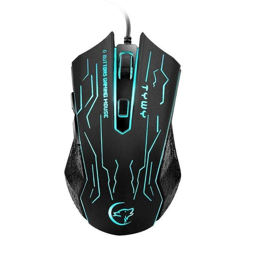 Computer Mouses G820 Wired Gaming 7 Backlights 6 Buttons Smart With Dpi Colour Breathing Led Lights