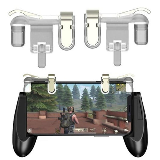 Game Trigger For Pubg Moblie Controller Fire Button L1 R1 Aim Key Joystick 2Pcs Transparent Pair