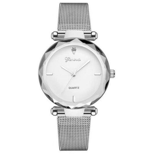 Veile Studios Women Simple And Fashionable Stainless Steel Quartz Watch Multi