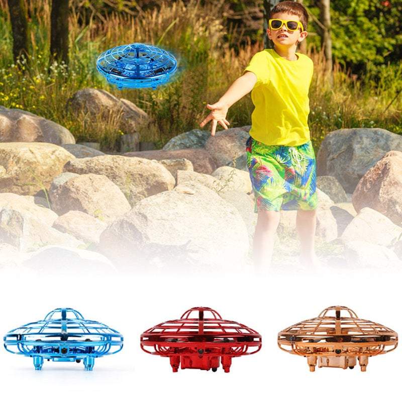 Drones Gesture Controlled Mini Ufo Helicopter Indoor Sensing Surround Fly Aircraft
