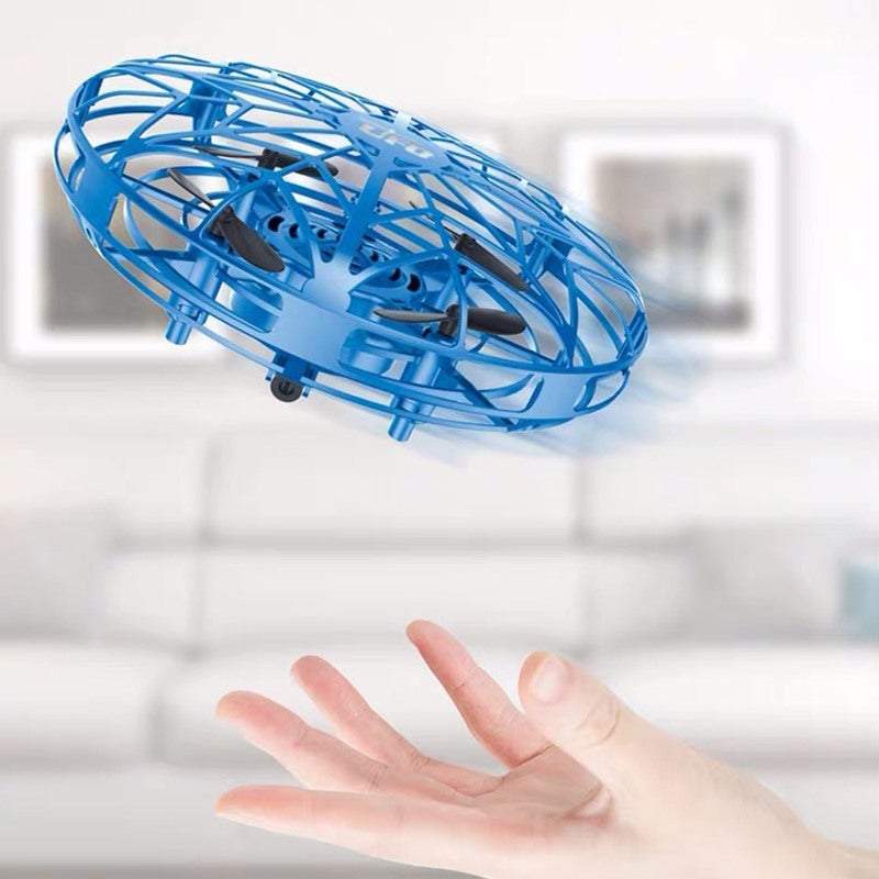 Drones Gesture Controlled Mini Ufo Helicopter Indoor Sensing Surround Fly Aircraft