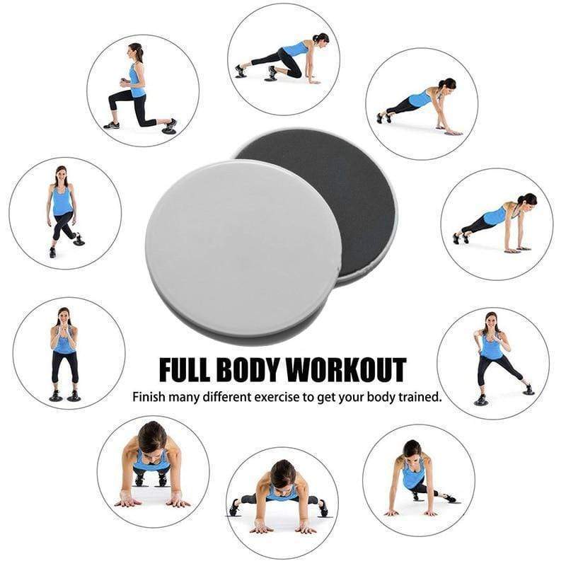 Fitness Gliders Colourful Sliding Discs For Exercise