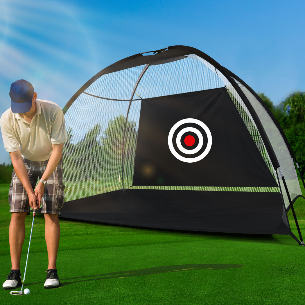 Centra 3M Golf Practice Net Hitting Black
