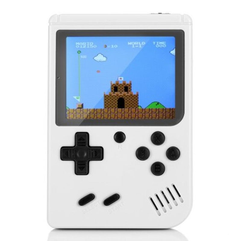 168 In Nostalgic Handheld Game Console White