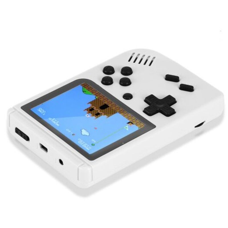 168 In Nostalgic Handheld Game Console White