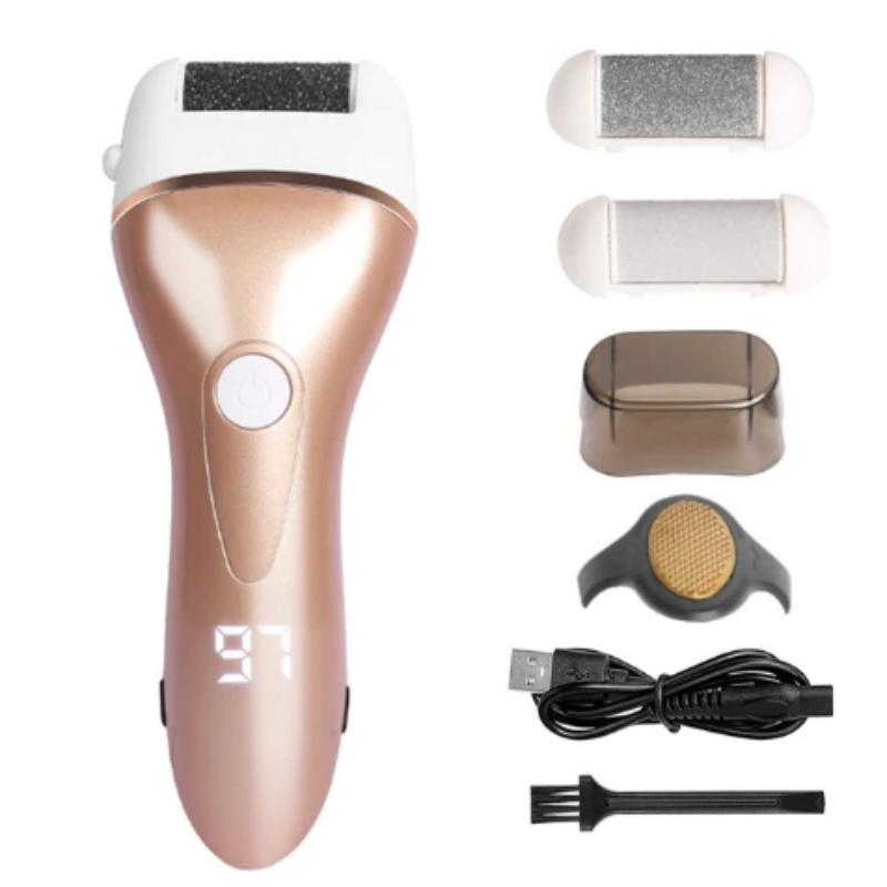 Waterproof Usb Rechargeable Electric Pedicure Tools Foot Care Machine Callus Remover