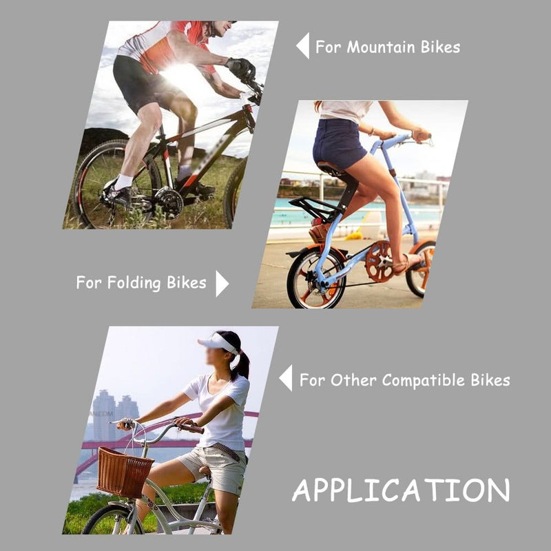 1 Pair Of Anti Slip Cushioned Bike Mtb Handlebar Locking Grips Cycling With End Plugs Caps For Folding Bikes Blau