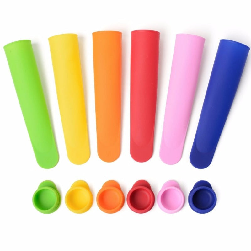 5 Piece Lot Summer Popsicle Maker Lolly Mould Kitchen Diy Frozen Ice Cream Mold