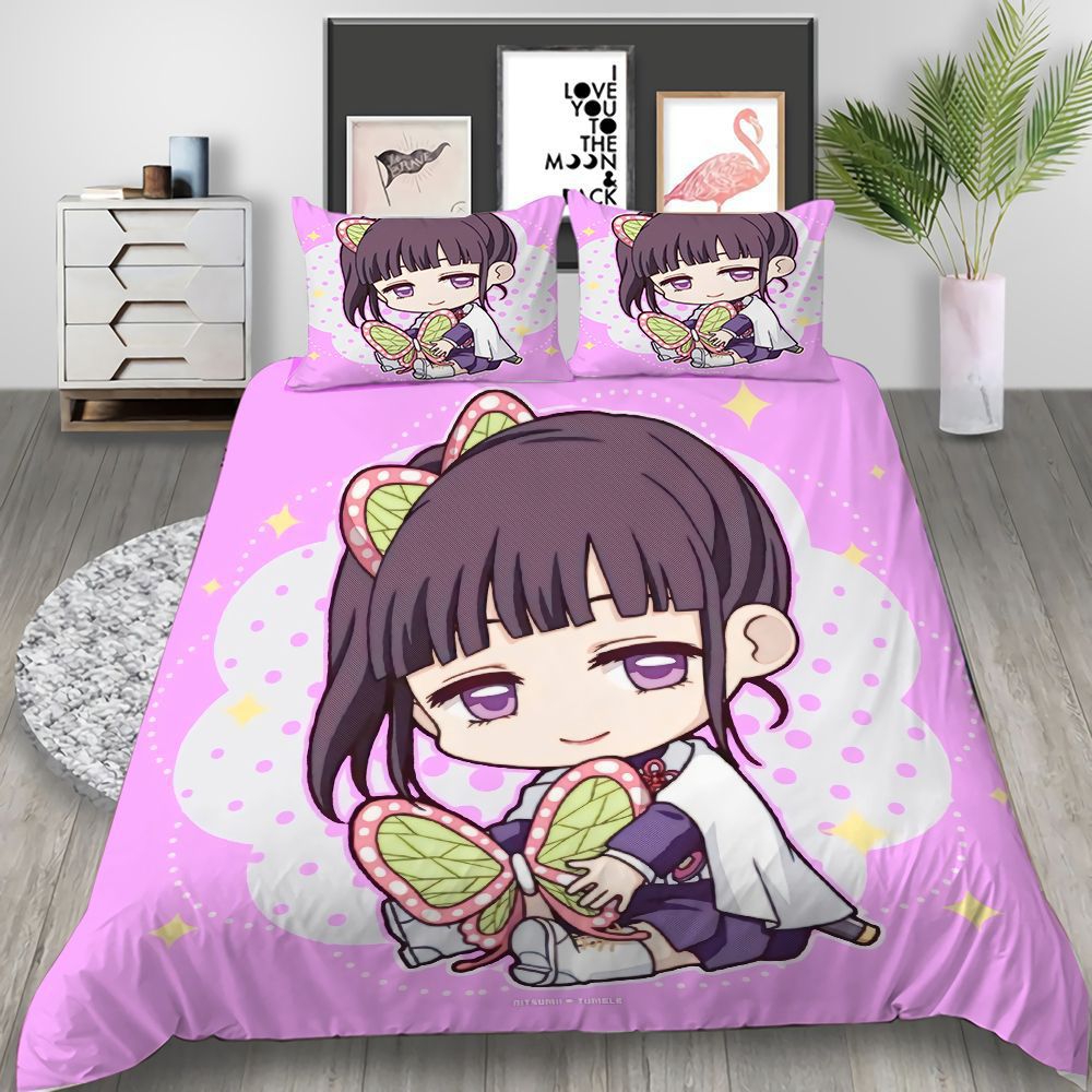 3D Printed Demon Slayer Anime Duvet Quilt Covers