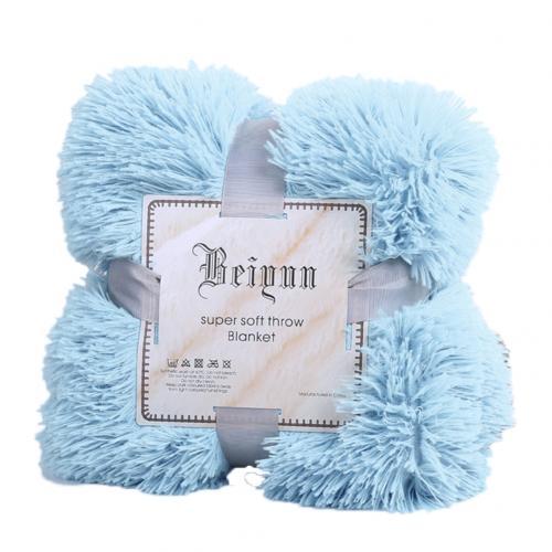 80X120cm Soft Warm Fluffy Shaggy Children's Throw Blanket Snuggle Rug