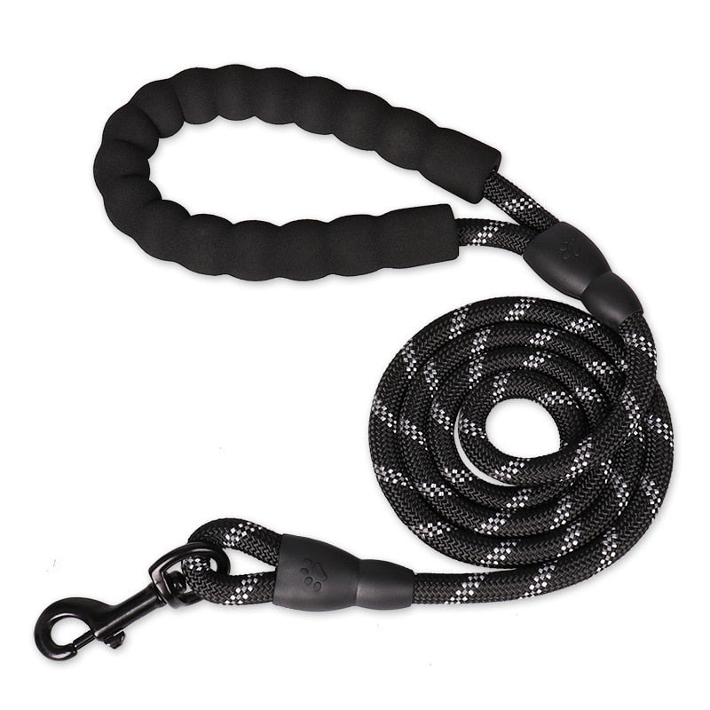 150/200/300Cm Strong Dog Leash Pet Leashes Reflective For Big Small Medium Large Drag Pull Tow Golden Retriever