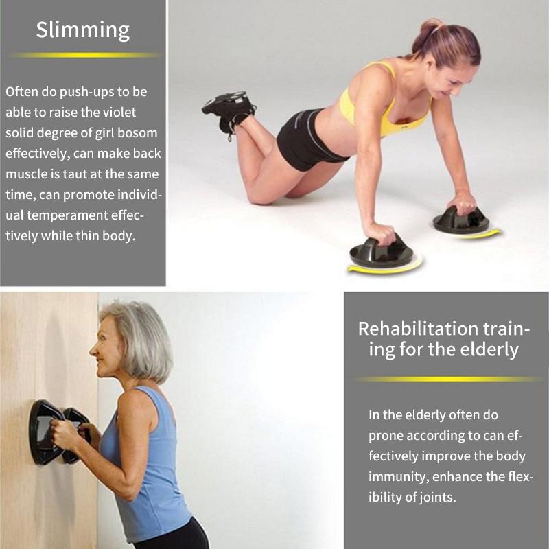 Pair Of Comfortable Pushup Stands Gym Fitness Workout Up Grips Exercise Equipment