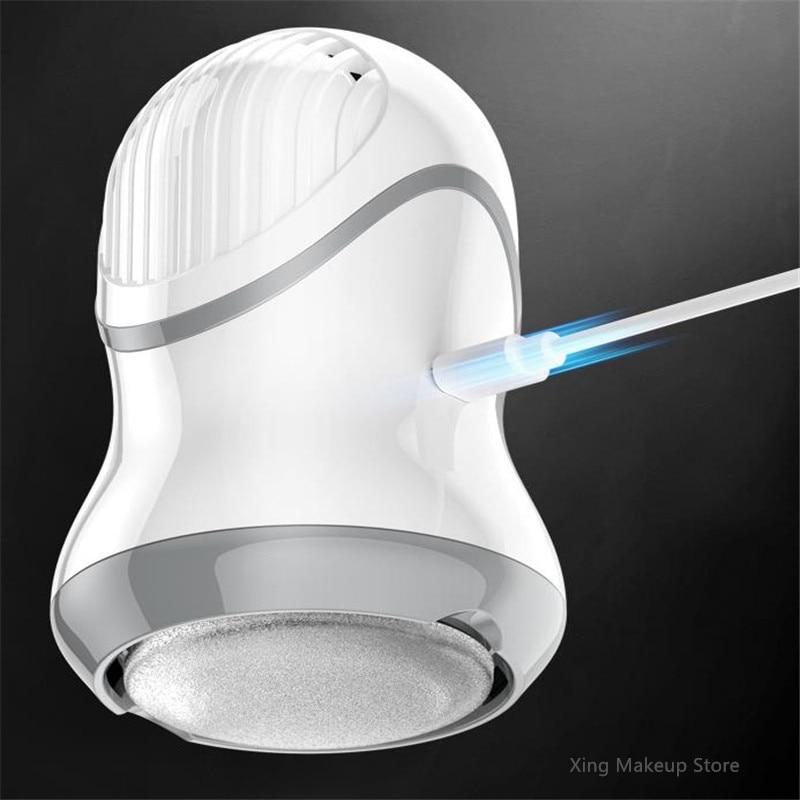 Usb Rechargeable Foot Massager Dry Heel Callus Remover Smoother Sander With Vacuum