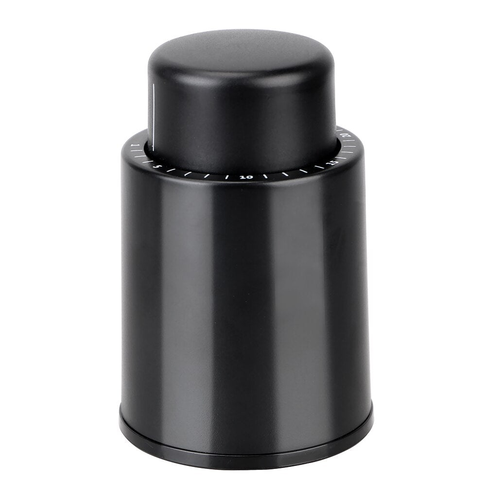 Wine Stoppers 2Pack Bottle With Time Scale Real Vacuum Reusable Preserver Corks