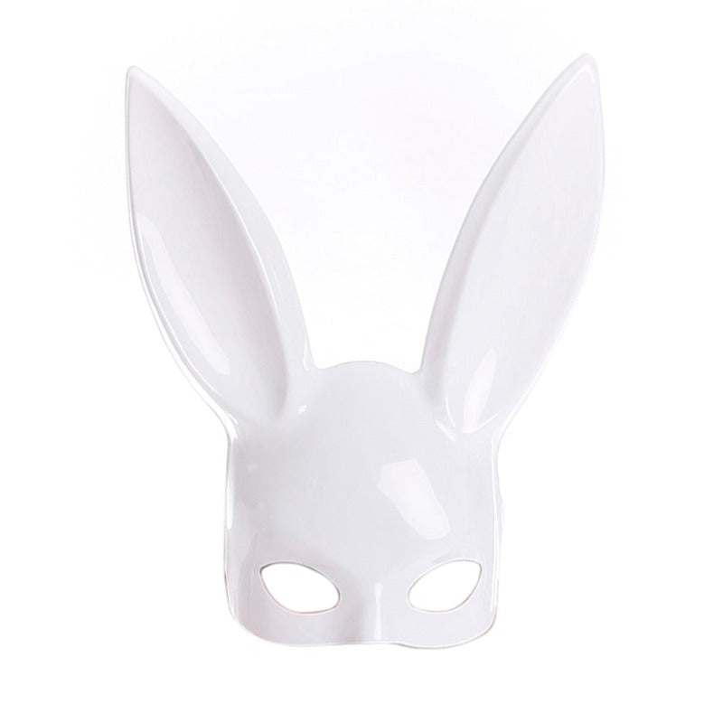 Sexy Bunny Rabbit Ears Mask Costume Cosplay Fetish Bdsm