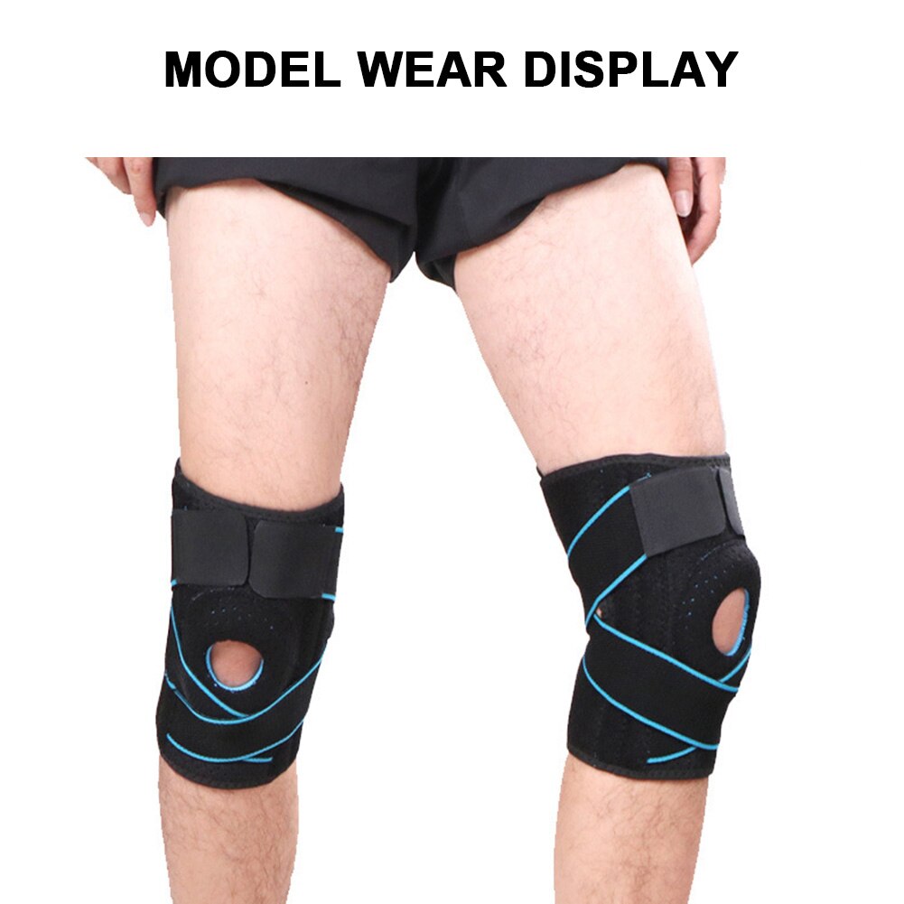 1 Sets of Hod Health & Home Knee Brace With Side Stabilizers Patella Gel Pads For Support